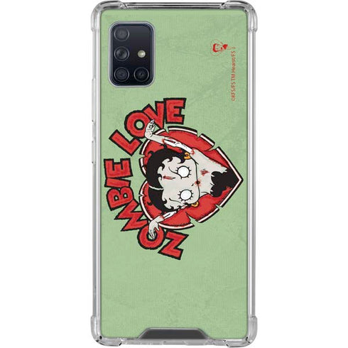 Betty Boop Zombie Love Galaxy A51 5G Clear Case