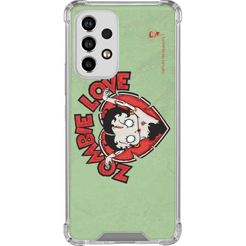 Betty Boop Zombie Love Galaxy A53 5G Clear Case