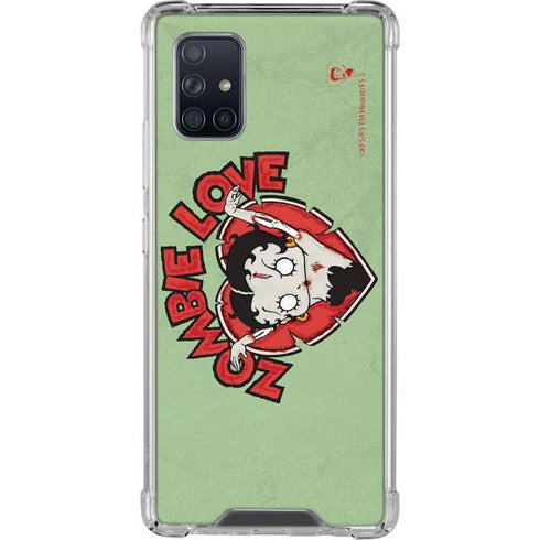 Betty Boop Zombie Love Galaxy A71 5G Clear Case