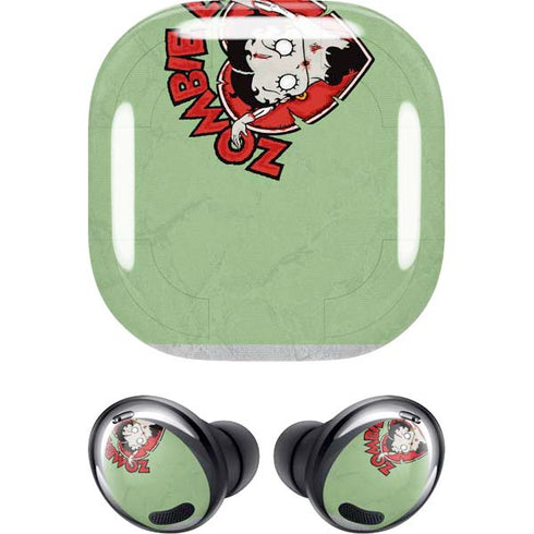 Betty Boop Zombie Love Galaxy Buds Pro Skin