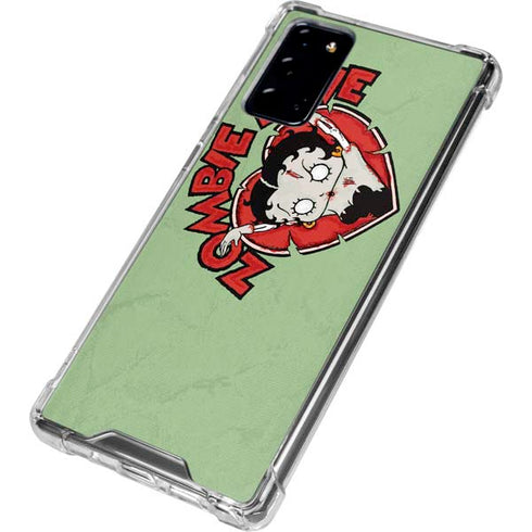 Betty Boop Zombie Love Galaxy Note20 5G Clear Case