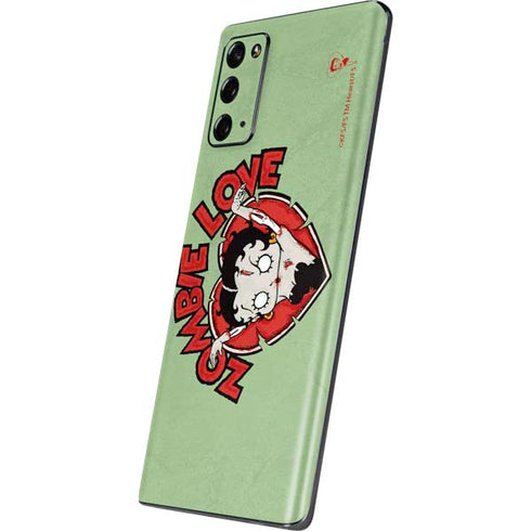 Betty Boop Zombie Love Galaxy Note20 5G Skin