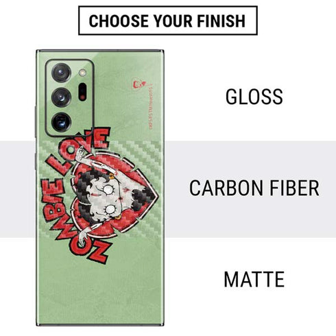 Betty Boop Zombie Love Galaxy Note20 Ultra 5G Skin