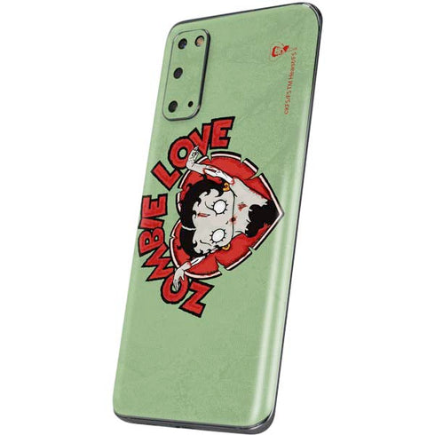 Betty Boop Zombie Love Galaxy S20 Skin