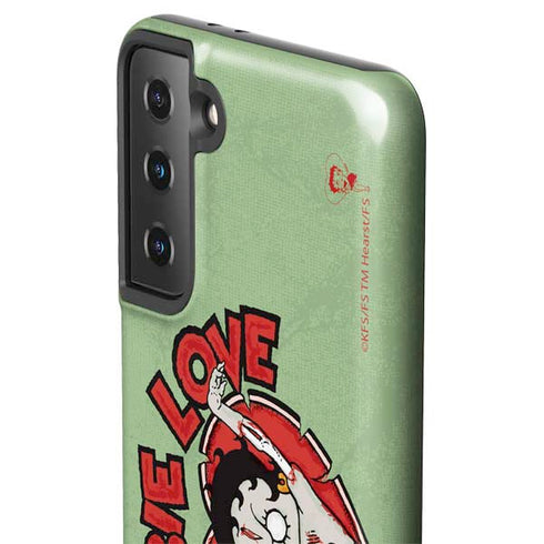Betty Boop Zombie Love Galaxy S21 Plus 5G Pro Case