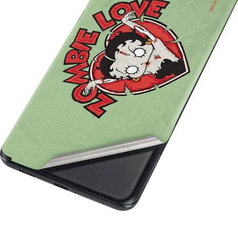Betty Boop Zombie Love Galaxy S21 Plus 5G Skin