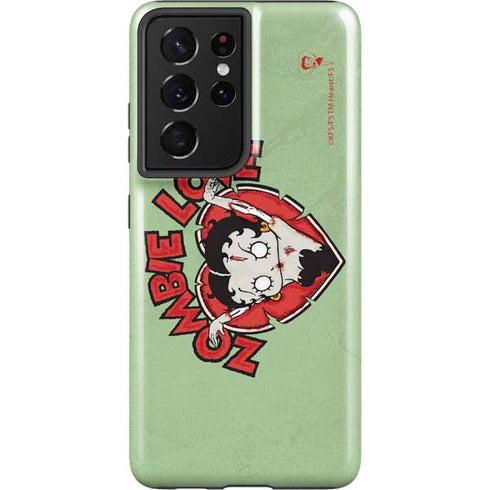 Betty Boop Zombie Love Galaxy S21 Ultra 5G Pro Case