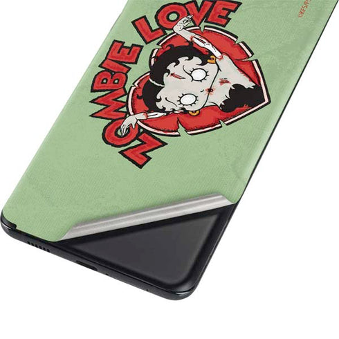 Betty Boop Zombie Love Galaxy S21 Ultra 5G Skin