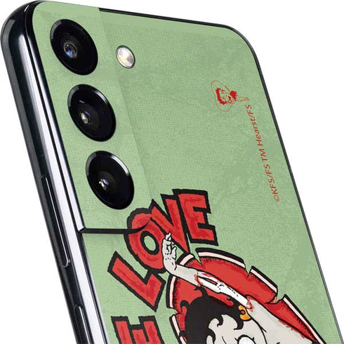 Betty Boop Zombie Love Galaxy S22 Skin