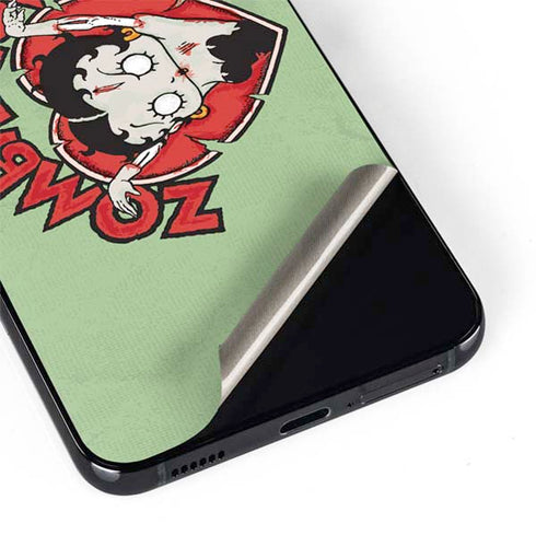 Betty Boop Zombie Love Galaxy S22 Skin