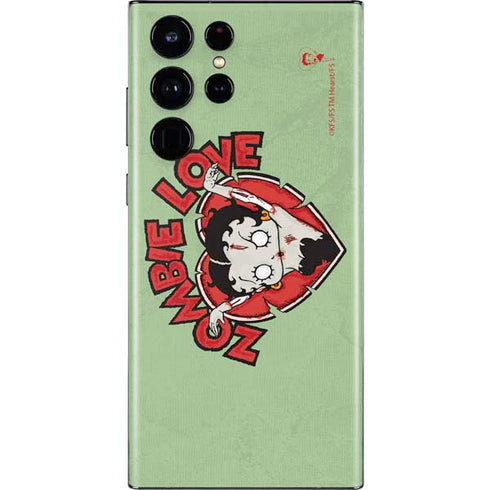 Betty Boop Zombie Love Galaxy S22 Ultra Skin