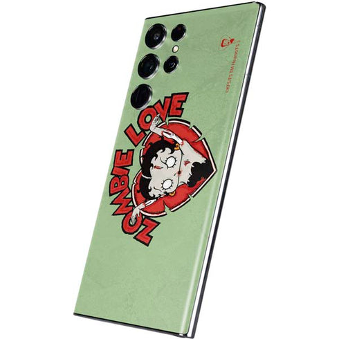 Betty Boop Zombie Love Galaxy S22 Ultra Skin