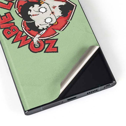Betty Boop Zombie Love Galaxy S22 Ultra Skin