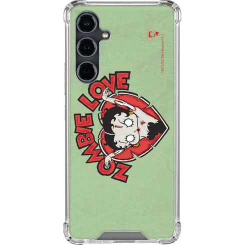 Betty Boop Zombie Love Galaxy S23 FE Clear Case