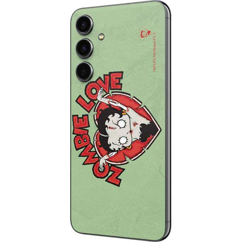 Betty Boop Zombie Love Galaxy S23 FE Skin