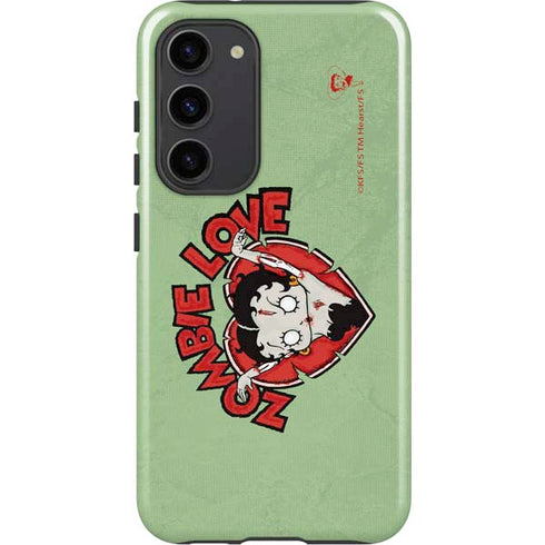 Betty Boop Zombie Love Galaxy S23 Plus Pro Case
