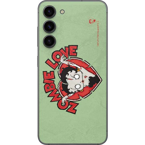 Betty Boop Zombie Love Galaxy S23 Plus Skin