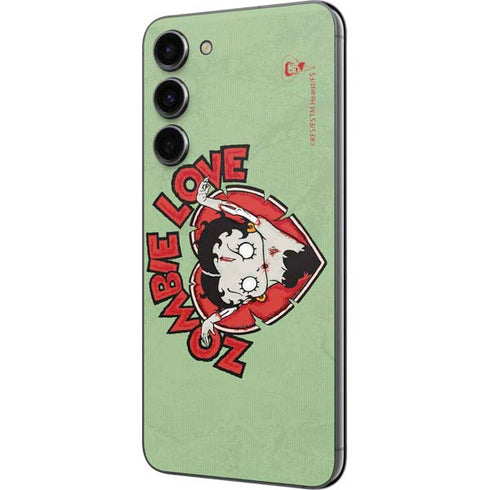 Betty Boop Zombie Love Galaxy S23 Plus Skin