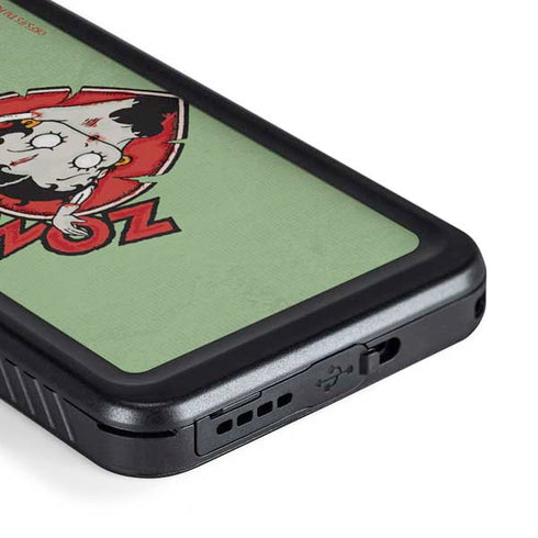 Betty Boop Zombie Love Galaxy S23 Plus Waterproof Case