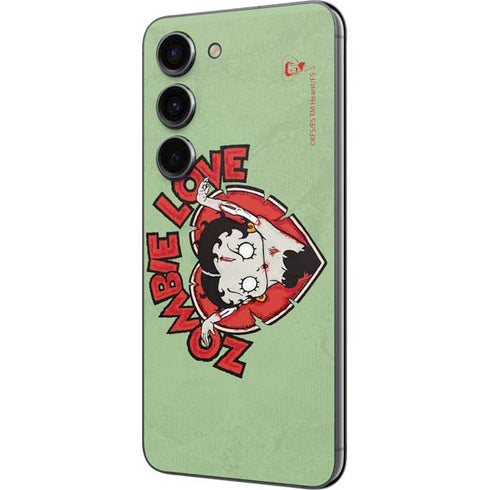 Betty Boop Zombie Love Galaxy S23 Skin