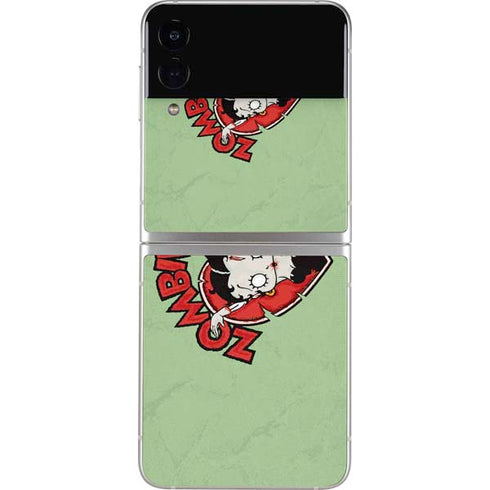 Betty Boop Zombie Love Galaxy Z Flip3 5G Skin