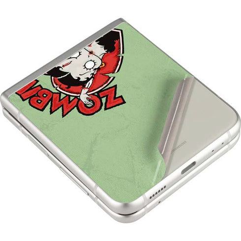 Betty Boop Zombie Love Galaxy Z Flip3 5G Skin