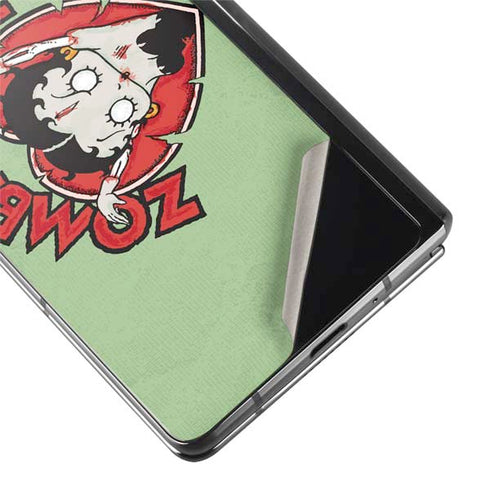 Betty Boop Zombie Love Galaxy Z Fold2 5G Skin