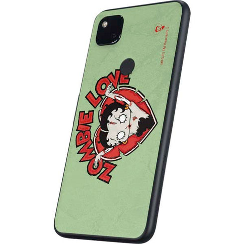 Betty Boop Zombie Love Google Pixel 4a Skin