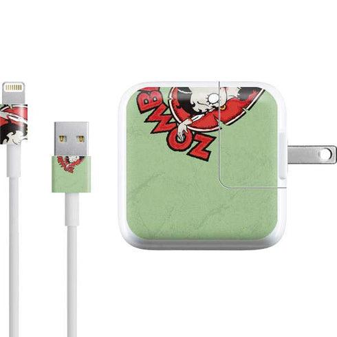 Betty Boop Zombie Love iPad Charger (10W USB) Skin