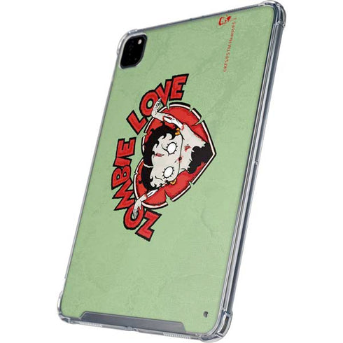 Betty Boop Zombie Love iPad Pro 12.9in (2020) Clear Case