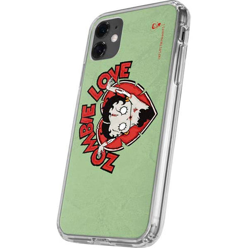 Betty Boop Zombie Love iPhone 11 Clear Case