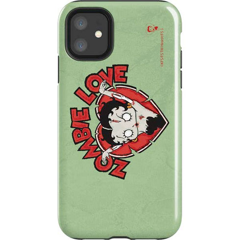 Betty Boop Zombie Love iPhone 11 Impact Case