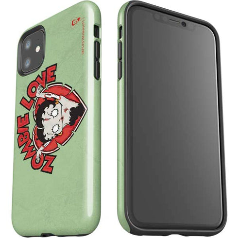 Betty Boop Zombie Love iPhone 11 Impact Case