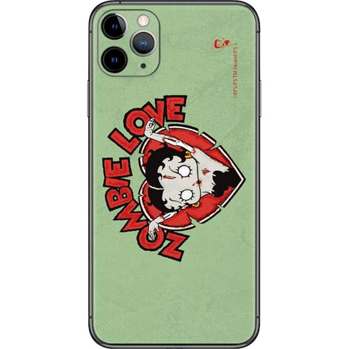 Betty Boop Zombie Love iPhone 11 Pro Max Skin
