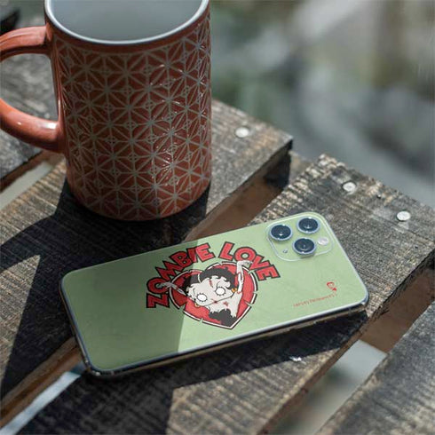 Betty Boop Zombie Love iPhone 11 Pro Skin