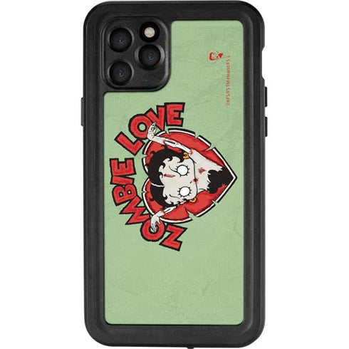 Betty Boop Zombie Love iPhone 11 Pro Waterproof Case