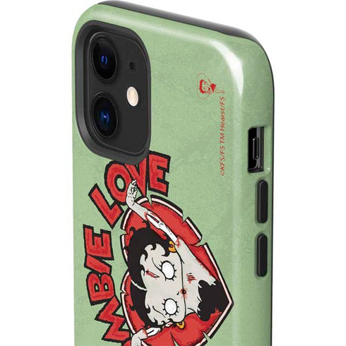 Betty Boop Zombie Love iPhone 12 Impact Case