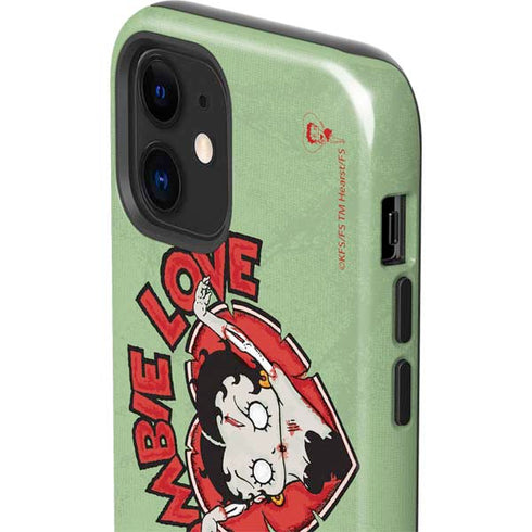Betty Boop Zombie Love iPhone 12 Mini Impact Case