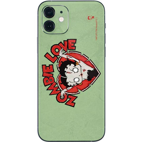 Betty Boop Zombie Love iPhone 12 Mini Skin