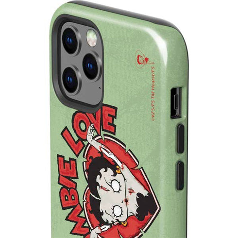 Betty Boop Zombie Love iPhone 12 Pro Impact Case