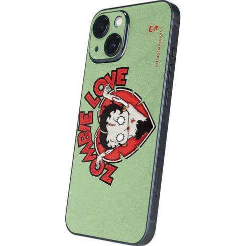 Betty Boop Zombie Love iPhone 13 Mini Skin