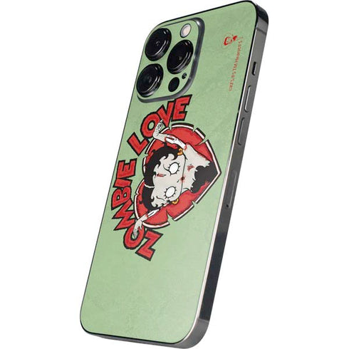 Betty Boop Zombie Love iPhone 13 Pro Skin
