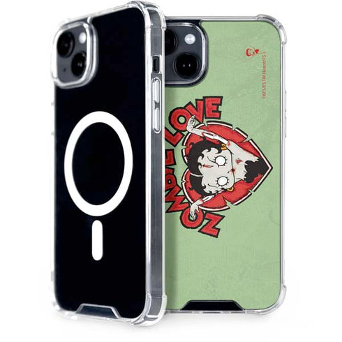 Betty Boop Zombie Love iPhone 14 MagSafe Case