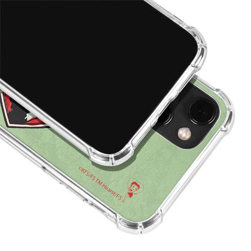 Betty Boop Zombie Love iPhone 14 Plus Clear Case