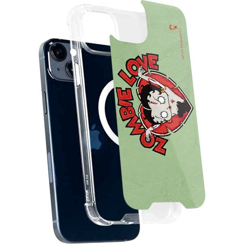 Betty Boop Zombie Love iPhone 15 Plus MagSafe Case