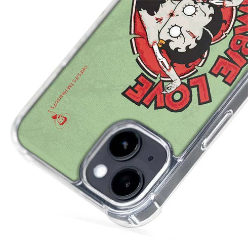 Betty Boop Zombie Love iPhone 15 Plus MagSafe Case