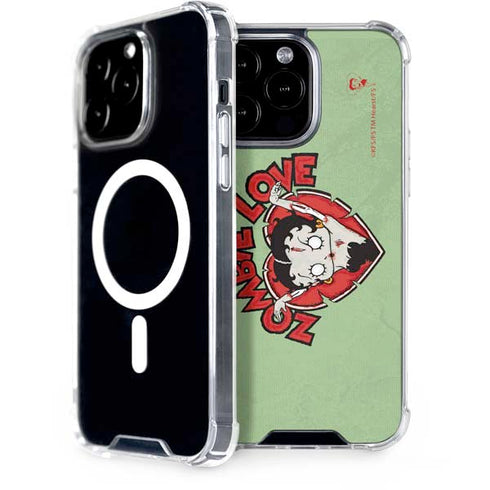 Betty Boop Zombie Love iPhone 15 Pro Max MagSafe Case