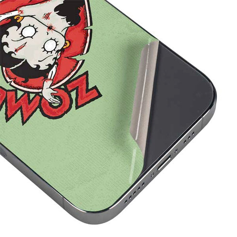Betty Boop Zombie Love iPhone 14 Pro Max Skin
