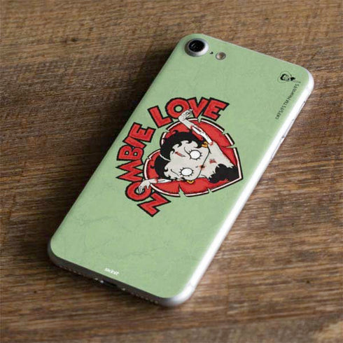 Betty Boop Zombie Love iPhone 8 Skin