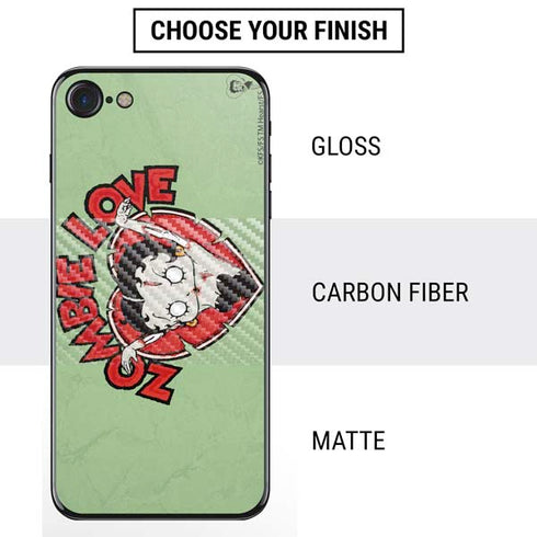 Betty Boop Zombie Love iPhone SE (2nd & 3rd Gen) Skin
